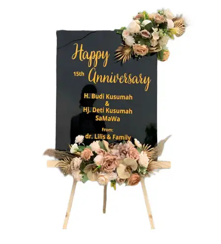 Papan Bunga Akrilik Gumay Talang